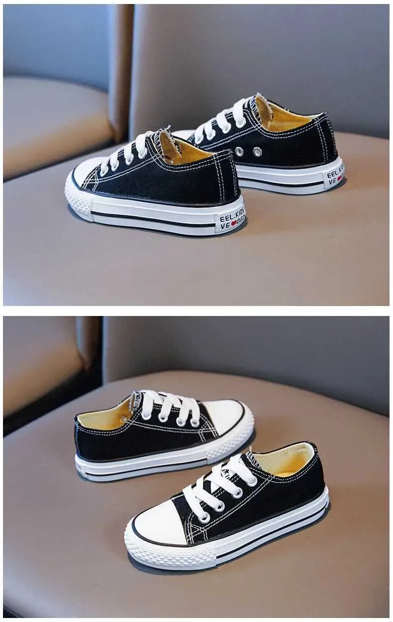 Athletic Outdoor Childrens low top canvas boys outdoor running shoes breathable and wear-resistant girls sports_voghion.com