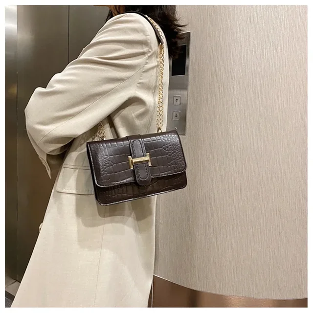 Quadratische Schulter für Frauen 2023 Crossbody Weibliche Kette elegante Designer Marke Puse og Taschen_voghion.com