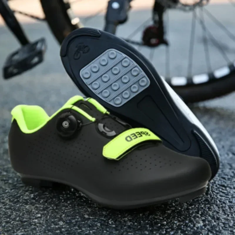Fahrradschuhe Für Rennrad Ohne Klicksystem Flache Pedale_voghion.com