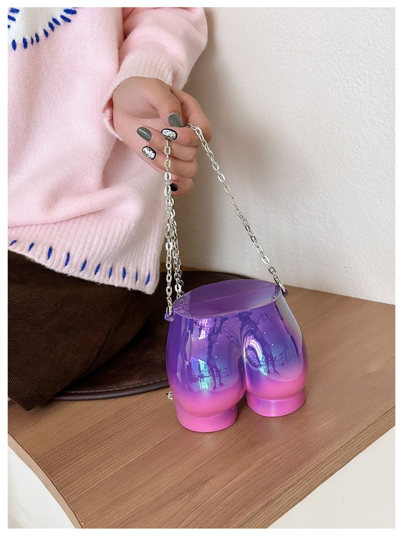 2024 neue Damentasche Acryltasche Einzel-Schulter-Umhängetasche Modetrend Gesäßtasche_voghion.com