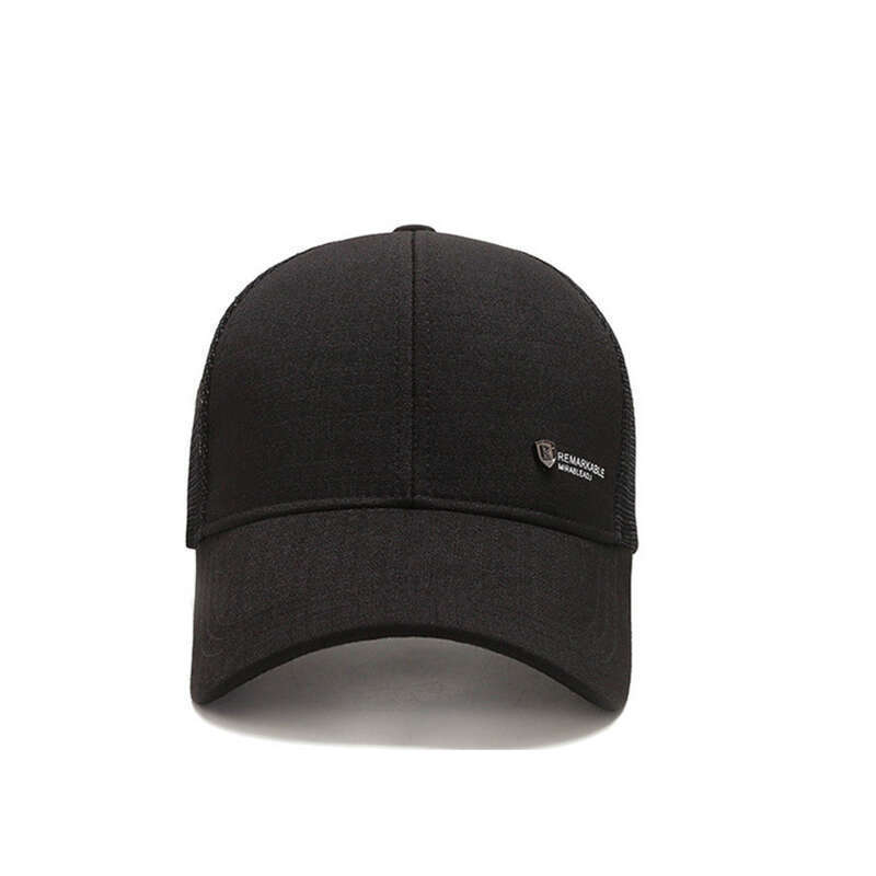 Cappello a becco d'anatra per uomo di mezza età e anziano, estivo, traspirante, in rete, da baseball, per attività all'aperto e tempo libero_voghion.com