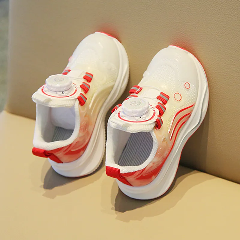 Athletische kindersneakers voor training antislip hardloopschoenen_voghion.com