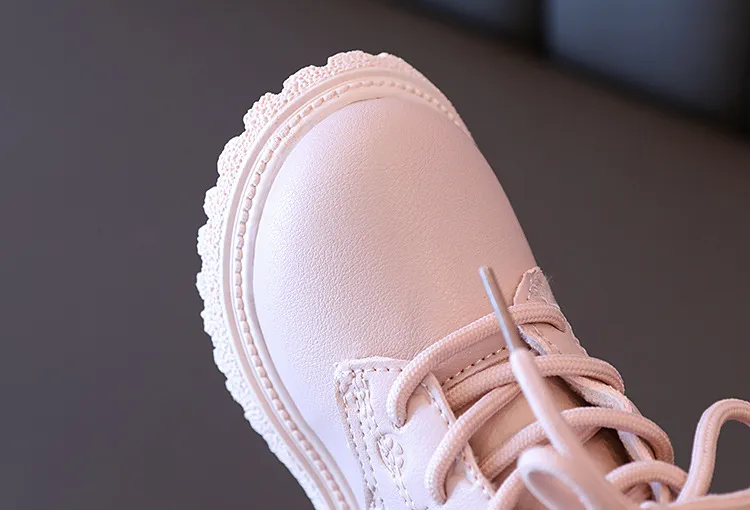 Botas altas de nieve de invierno para niños de moda 2024, zapatos de cuero para niños, lindas botas impermeables hasta los tobillos, botas cálidas para niñas, tallas para bebés_voghion.com
