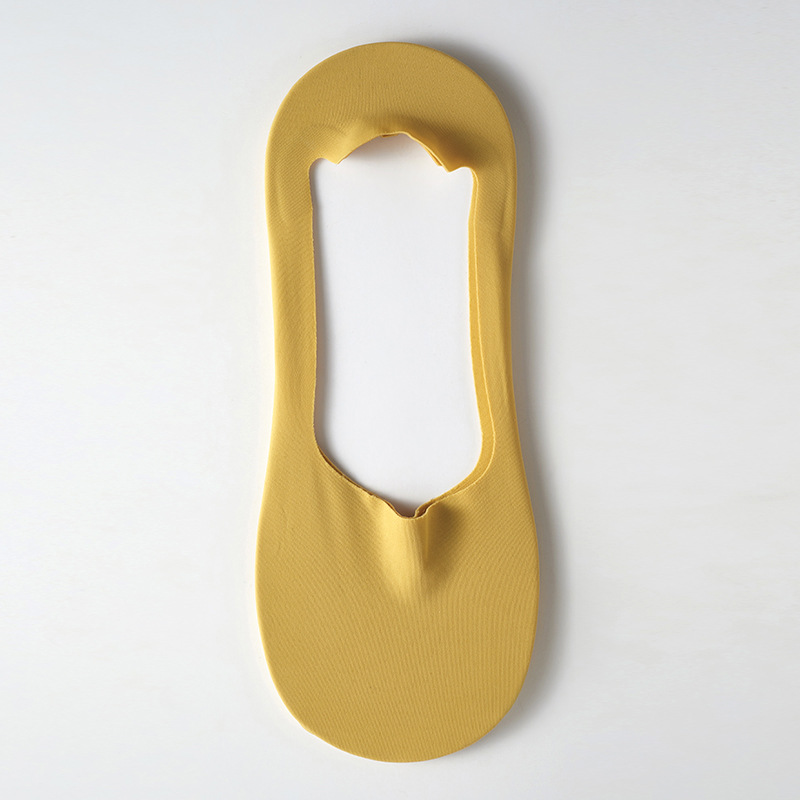 Herenbootje voor de zomer, gemaakt van ijszijde met een dunne katoenen onderkant, ondiep, onzichtbaar, ademend, zweetabsorberend, geurwerend en antislip._voghion.com