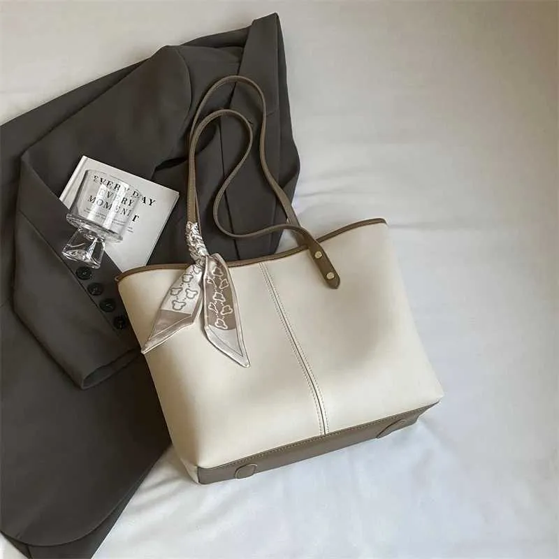 Foulard en soie à la mode pour femme, sac décontracté à grande fermeture éclair, sac de shopping quotidien Y241216_voghion.com