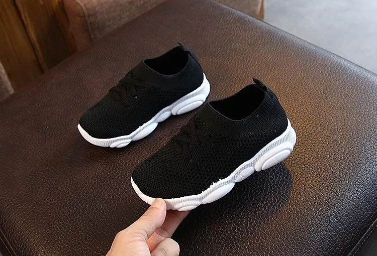 Kids Anti-slip Soft Rubber Bottom Baby Sneaker Casual Flat Sneakers Littlesprouts Children Kid Girls Boys Running Sports_voghion.com