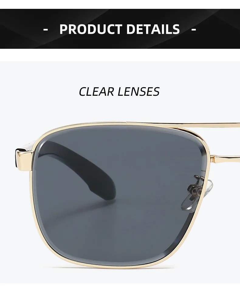 Quadratische Sonnenbrille Für Damen Und Herren Retro Designer_voghion.com