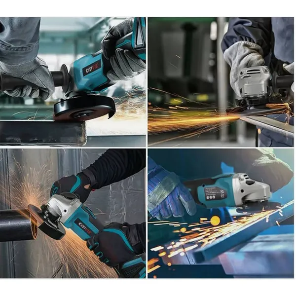 125mm Angle Grinder Battery-Powered Cut-Off Tool For Makita_voghion.com