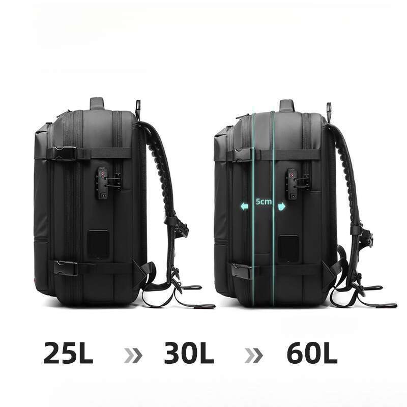 Zaino a compressione sottovuoto One-touch, borsa per computer casual da lavoro,_voghion.com
