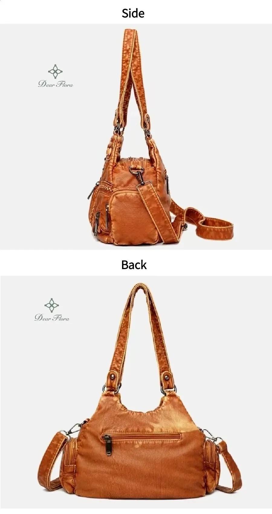 Y2K Donna Vintage Punk Spalla Goth Moda Grande Capacità Borsa Tote Morbida Pelle PU Borsa Rivetto Moto Crossbody_voghion.com