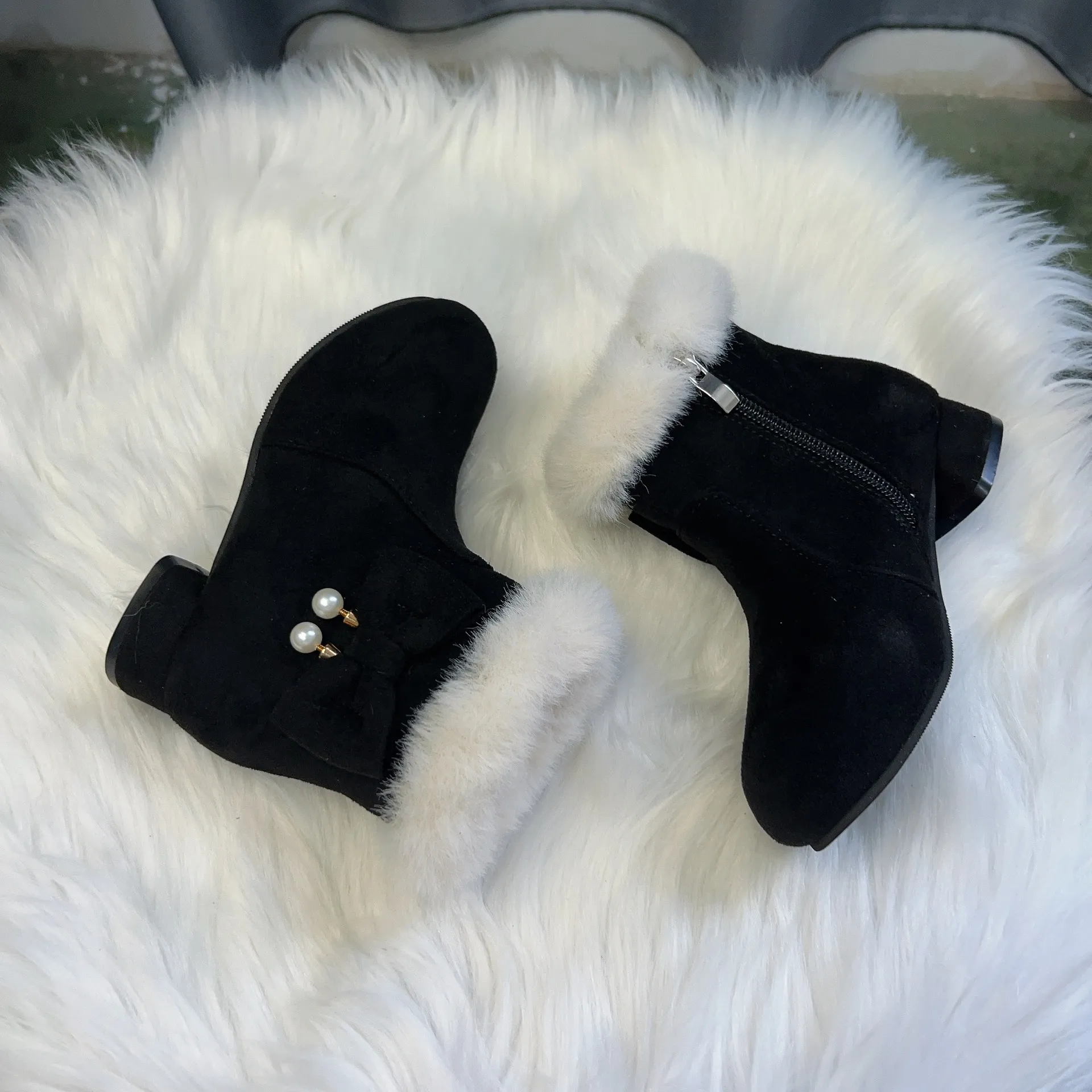 Rot Schwarz Kinder Für Mädchen Jungen Baby Dicken Schnee Stiefeletten Sapato Warme Winter Boot Baumwolle Junge Kinder Mädchen Schuhe größe_voghion.com