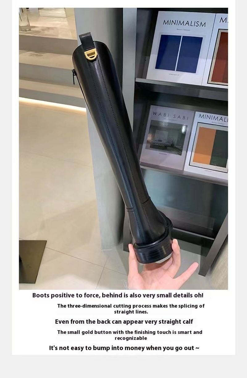 Hot Selg high-end minimalistlik ümmargune varvas madala kontsaga külgmine tõmblukk Moodne naiste peen kvaliteetne pika jalaga ratsu_voghion.com