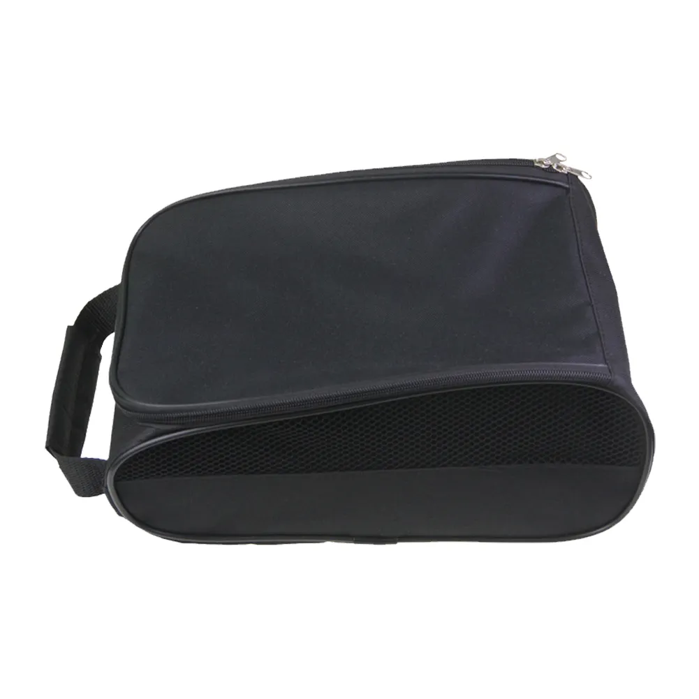 Unisex Shoe Portable Mesh Travel Shoes Carrier Bags With Zipper Hand-Held Breathable Ultra-light For Outdoor Sports_voghion.com