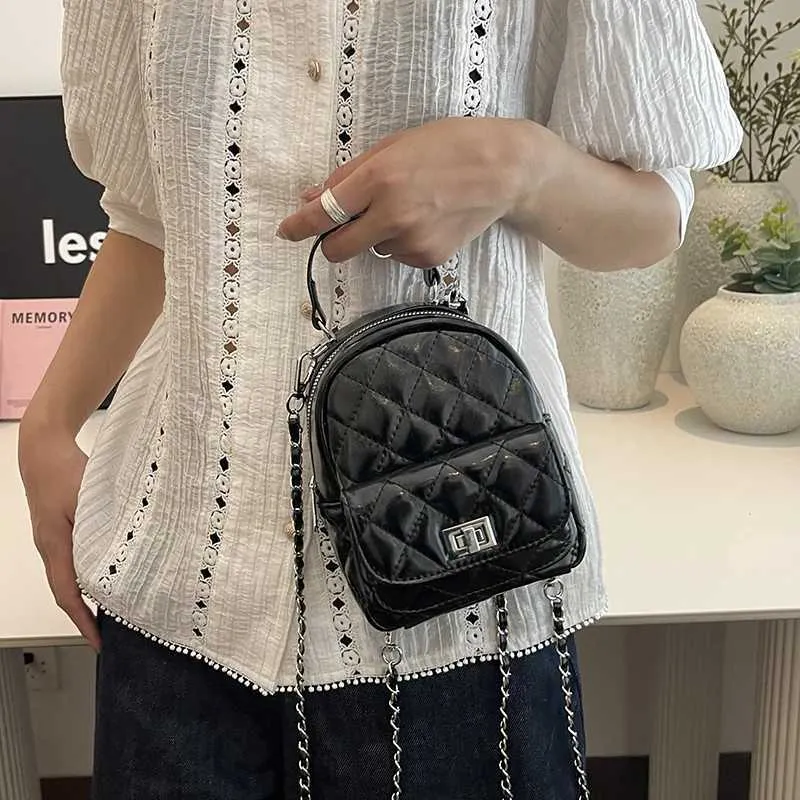 Mini Rucksack Für Damen Modischer Pu Leder College Reise Rucksack_voghion.com