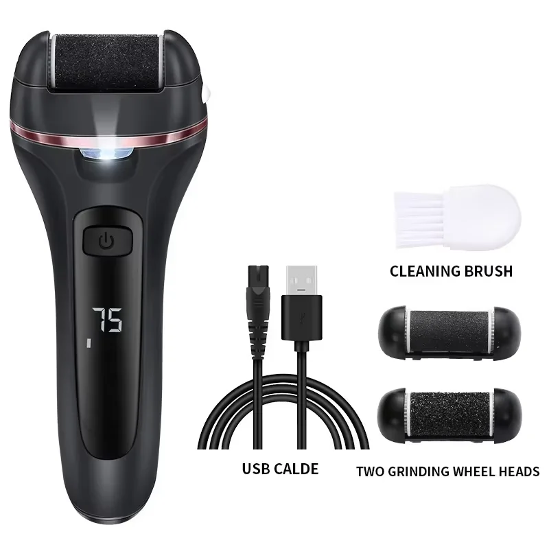 Râpe à pieds électrique pour callosités avec vitesses réglables_voghion.com