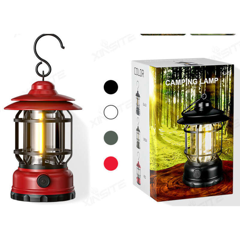 Atmosphäre Flamme Camping Lichter Zelt Pferd Laternen Outdoor Lade Laterne Geschenk_voghion.com