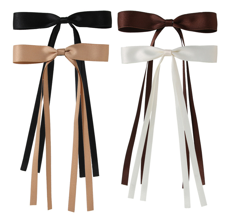 Zoete strik haarspeld voor dames haaraccessoires en styling_voghion.com