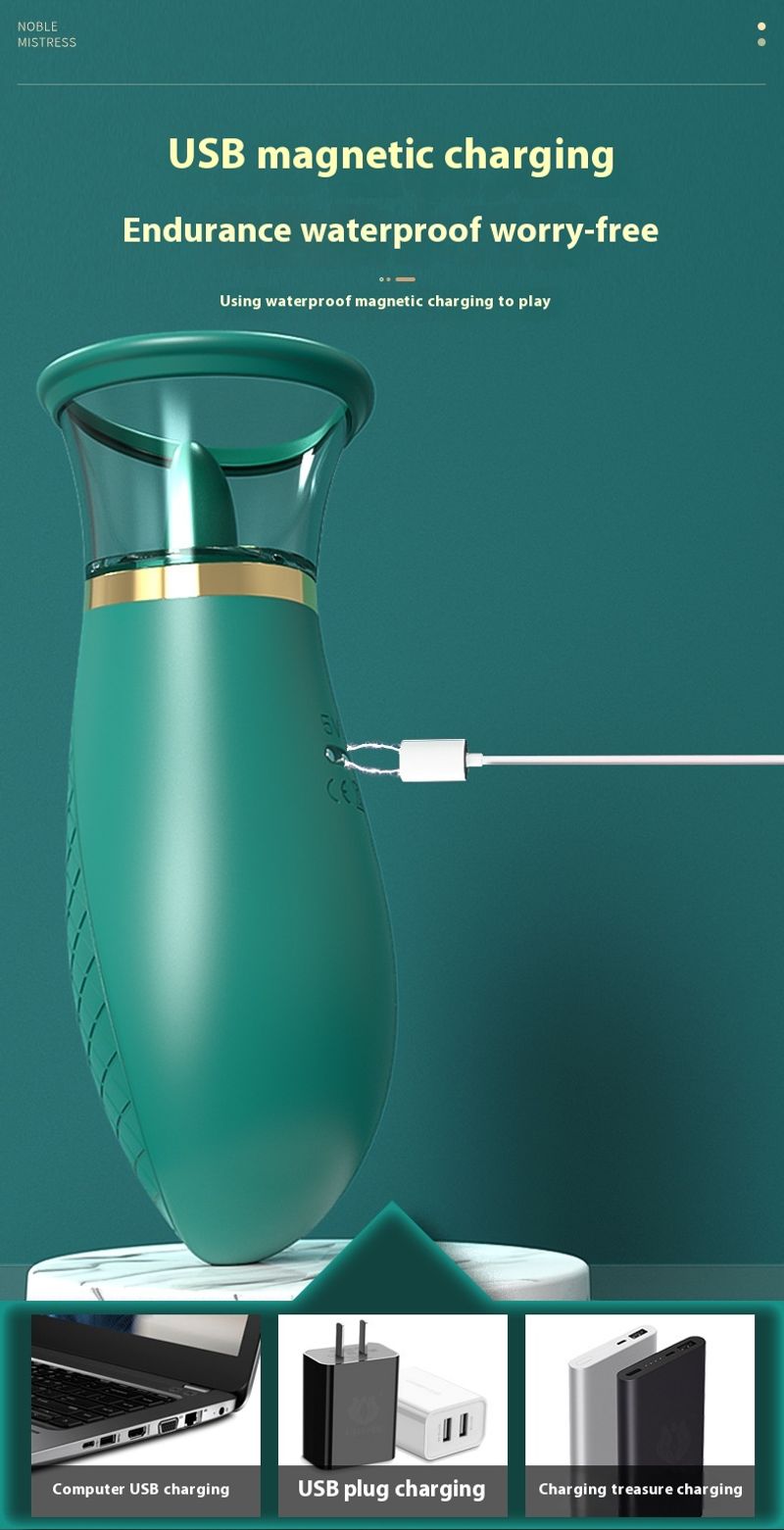 S337 täiskasvanutele mõeldud tooted keele imemise ja lakkumise mänguasi vibraator naistele, teise laine artefakt naistele_voghion.com