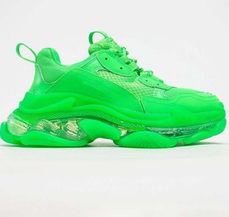 Platform Sneakers For Men Casual Shoes Paris Style White Shoes_voghion.com