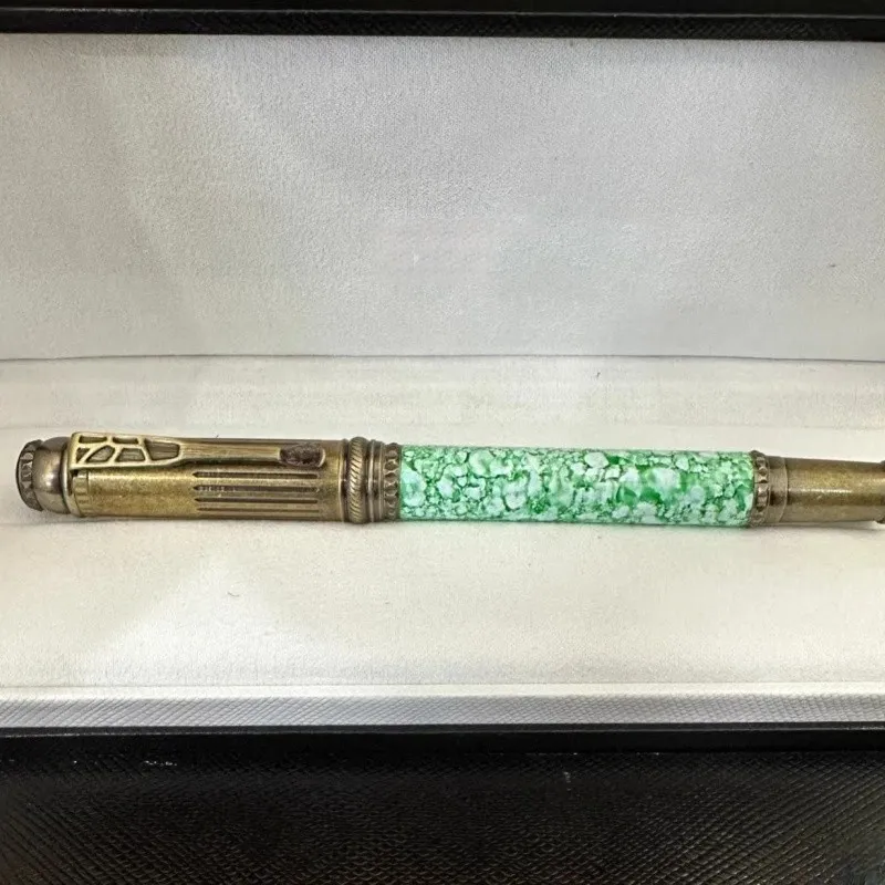 wholesale Wholesale Luxury Monte Black Resin And Crystal Star Roller Ball Pen / Ballpoint Pen / Fountain Pen Business Office Stationery Gift Bn03_voghion.com