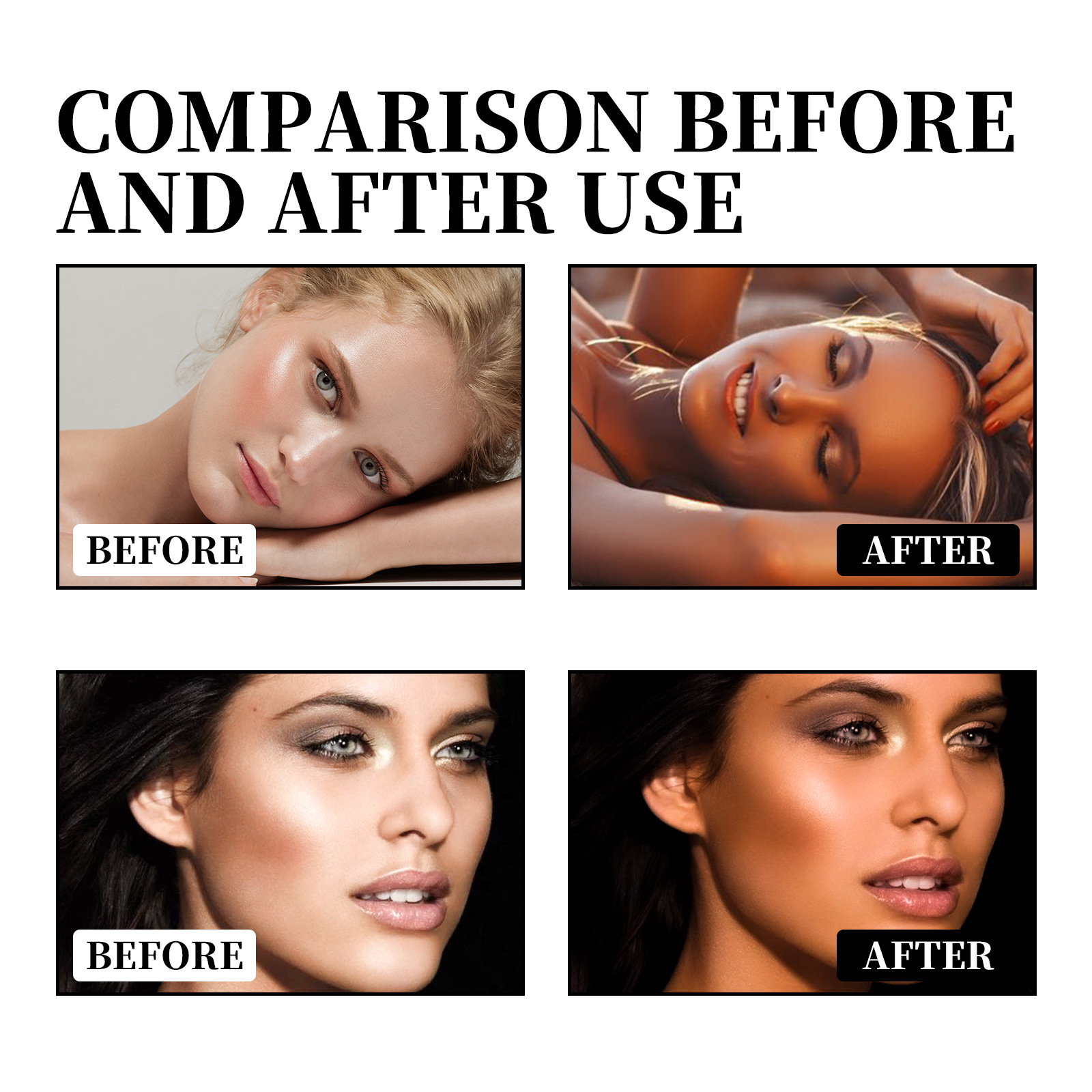 OceanAura helps black bronze lotion to maintain moisture and improve the matt texture of uneven suntanned skin_voghion.com