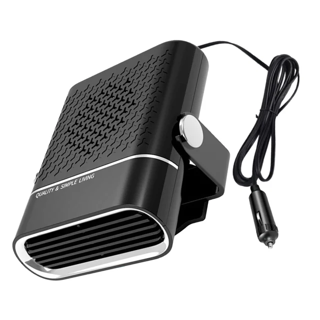 Heater Car Defroster Auto Deer Portable Heating Adjustable Windshield Black Fan Vehicle_voghion.com