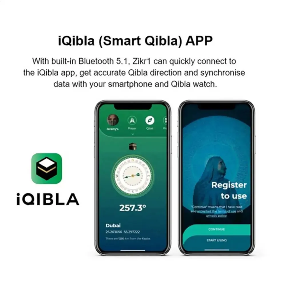 RYRA Iqibla APP Smart Digital Ring WIFI5.1 Metal OLED Ecran Android IOS1. Memento de vibrații pentru contorizarea timpului_voghion.com