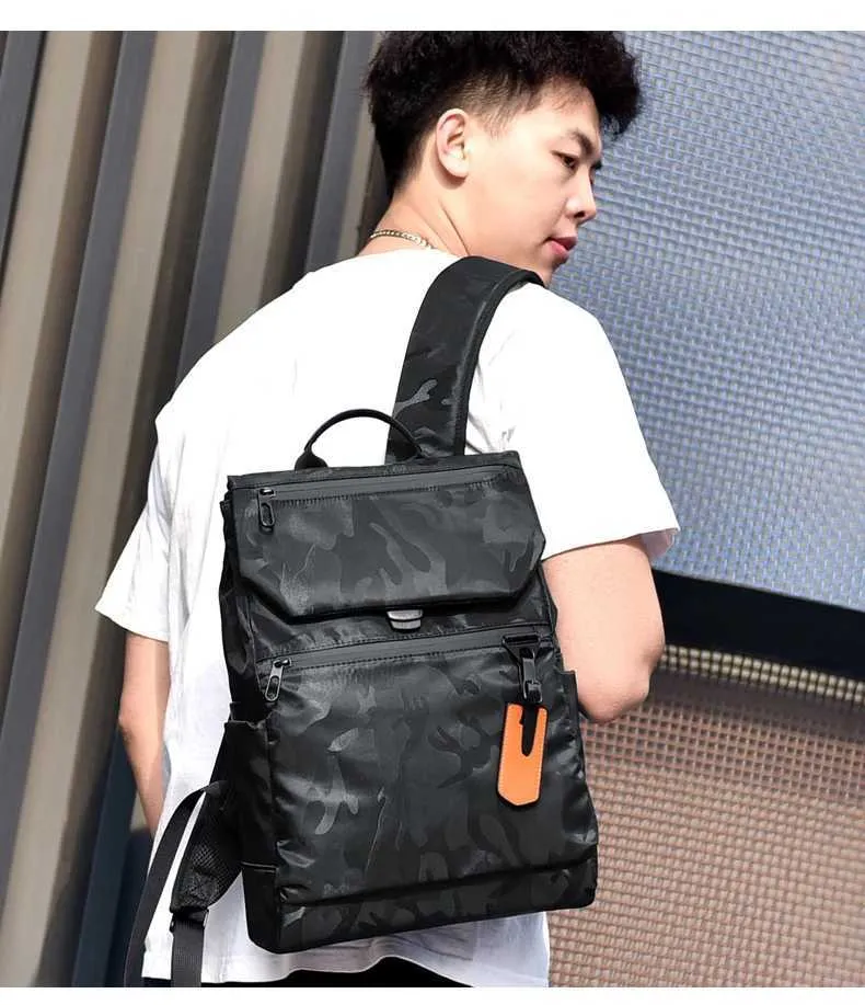 Waterproof Laptop Backpack For Men Oxford Business Rucksack_voghion.com