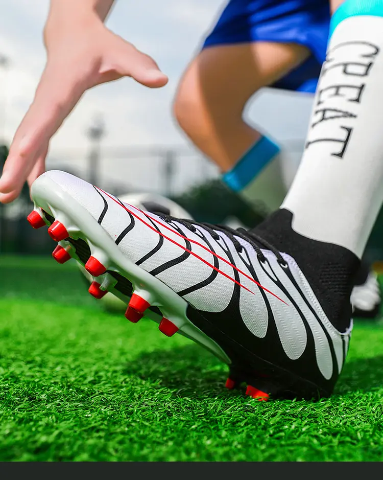 Assassins 15. Generation Fußballschuhe Leonardo DiCaprio, Cristiano Ronaldo, Neymar AG, Short High Top TF, Kinder Spike_voghion.com