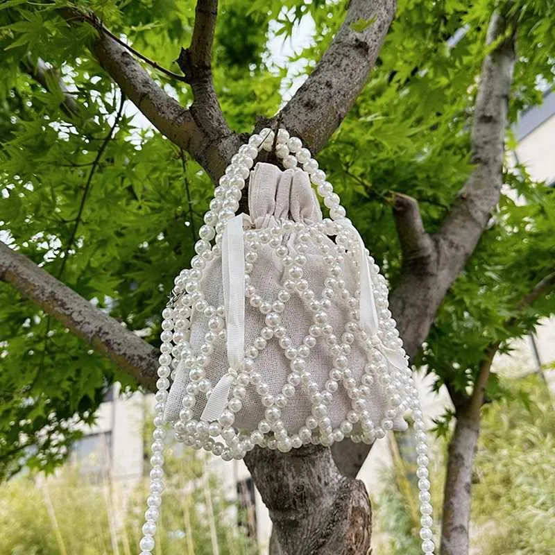 Sacs à bandoulière tissés en perles pour femmes, petit portefeuille, sac à main décontracté, porte-monnaie pour femmes, C241211_voghion.com