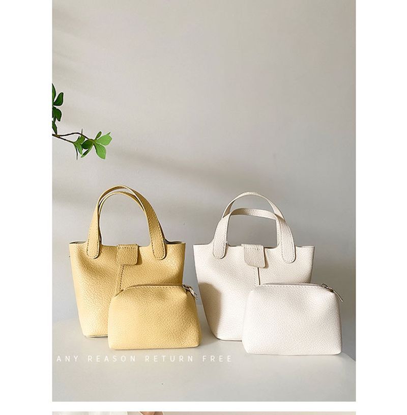 Taschen Damen Handtaschen aus weichem PU-Leder 2024 Sommer neuer Stil ins lässige Eimertasche vielseitige Umhängetasche_voghion.com