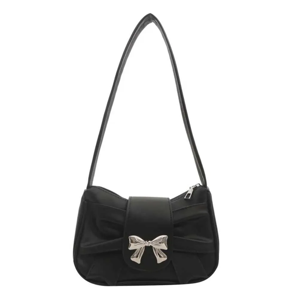 Sac à bandoulière plissé avec nœud coréen pour femme, nouveau sac à main printemps-été 2024, Handba241024_voghion.com