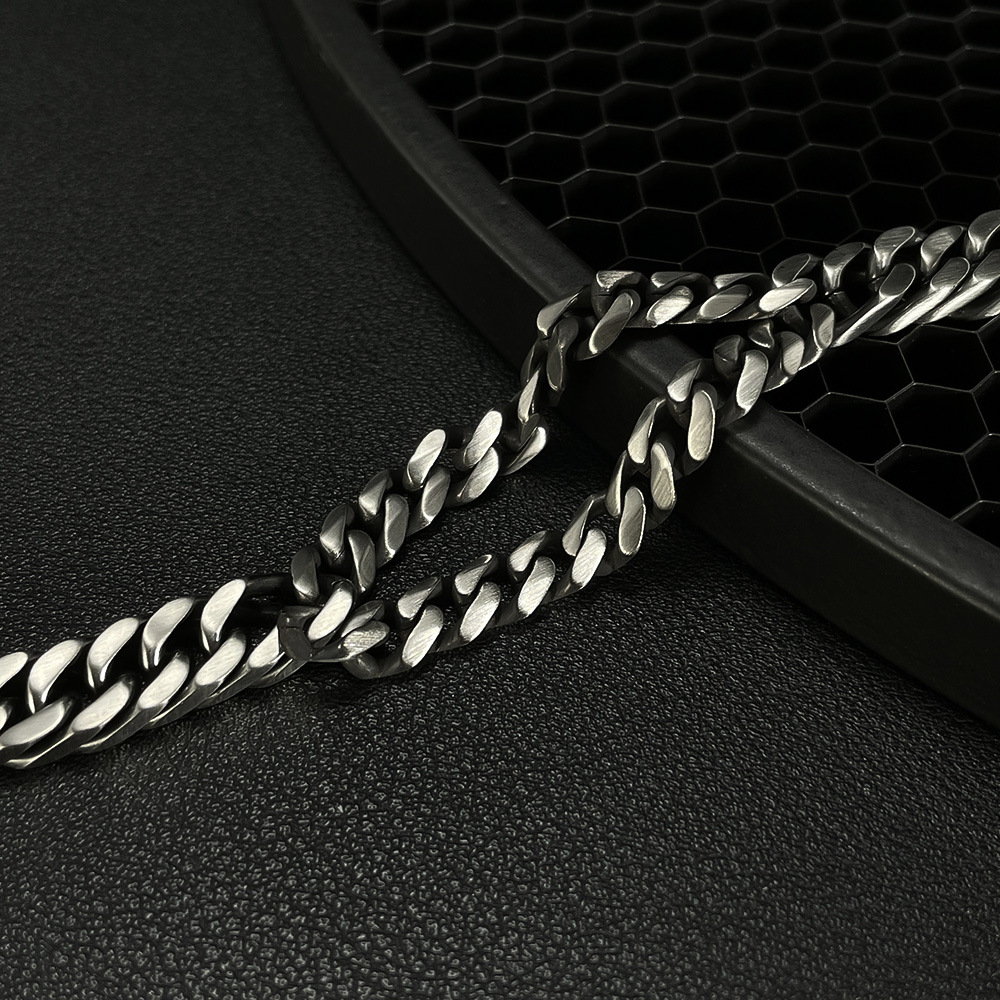 Source Cuban Link Chain Men's Bracelet Rock Stainless Steel Bracelet_voghion.com