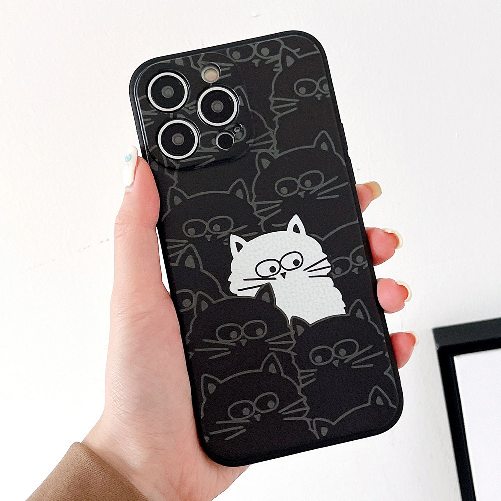 Cover telefono gatto cartoon simpatica per samsung galaxy_voghion.com