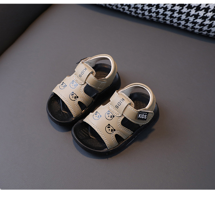Baby Sandalen Weiblich 1-6 Jahre Alt 2 Jungen Cartoon Strand 2023 Sommer Neue Kindergarten Anti Rutsch Weiche Sohle Wanderschuhe_voghion.com