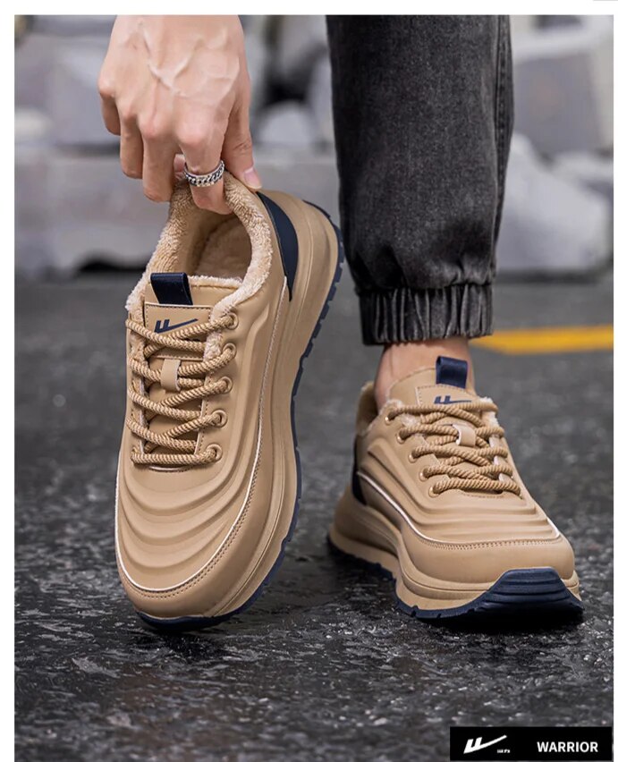 Cotton 2024 New Winter Men's Velvet Thickened Casual Running Sports Shoes _voghion.com