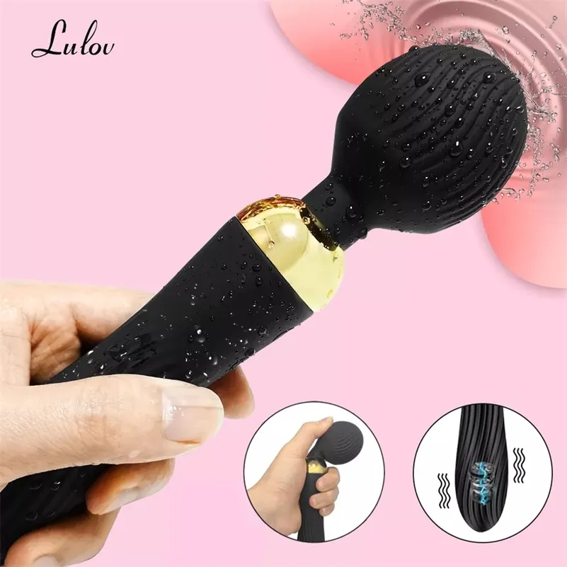 Powerful Av Magic Wand Dildo Vibrator For Clitoral Stimulation_voghion.com