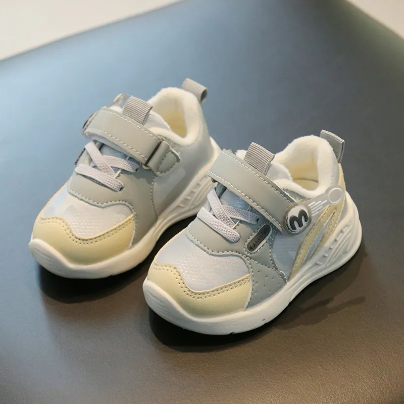 Småbarnssneakers Spädbarn Baby Utomhus Promenad Löpning Vinterskor Mjuka Sulor Halkfria Barn Pojke Flickor Sportskor Storlekar_voghion.com