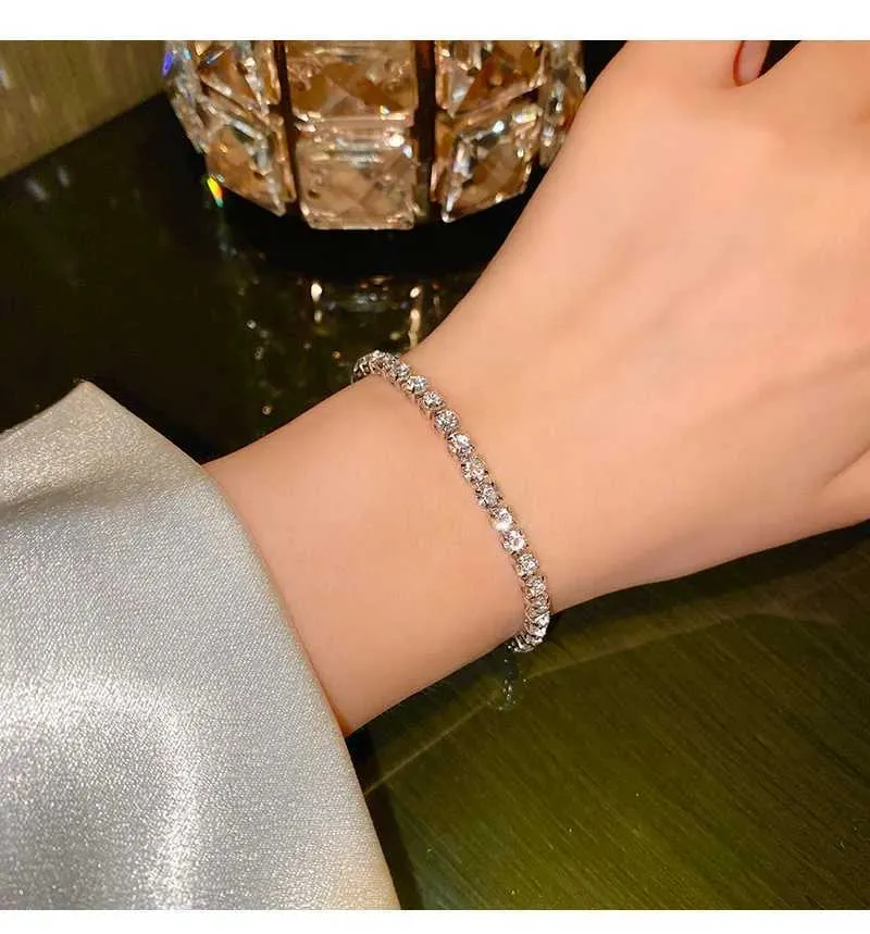 Adjustable Zircon Bangle Bracelet Gold Plated Stainless Steel_voghion.com