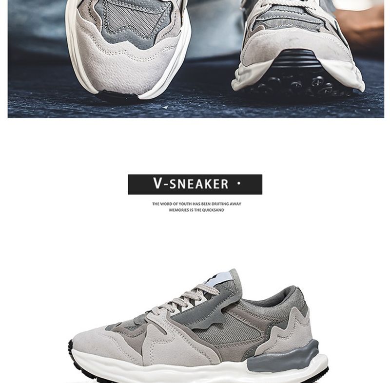 Herbst und Winter Neue Lauf Trendy Sport Männliche Studenten Mode Papa Casual Herrenschuhe_voghion.com