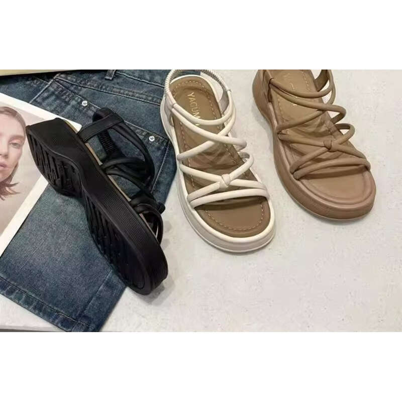 2025 Summer Sandals, New Student Style Versatile, Non-slip, Wear-resistant, Casual, Anti-odor_voghion.com