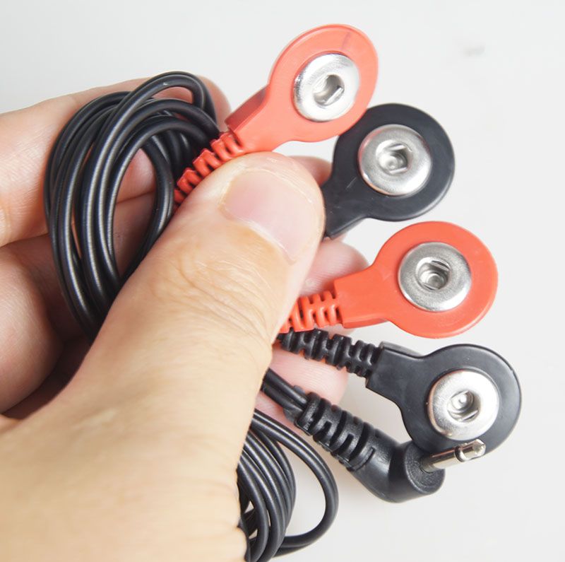 Cavi per elettrodi Estim E stim, adattatore per cavo BDSM per elettroshock, sesso elettrico_voghion.com