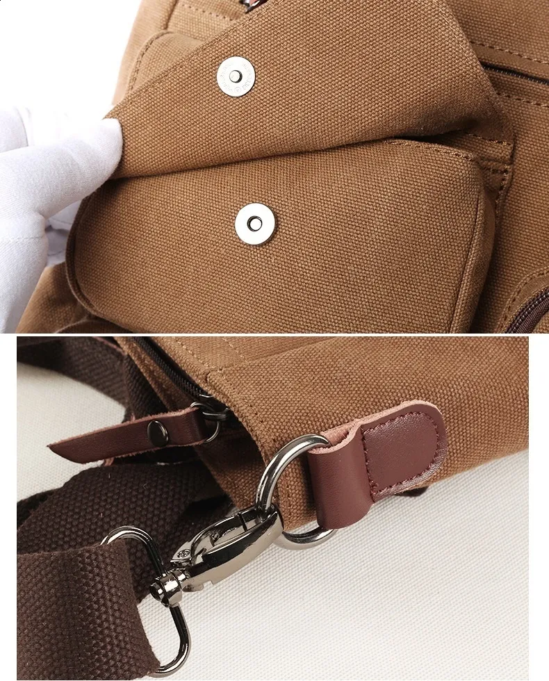 Borsa a tracolla da uomo in tela per laptop coreano da uomo alla moda, di alta qualità, valigetta da uomo 240815_voghion.com