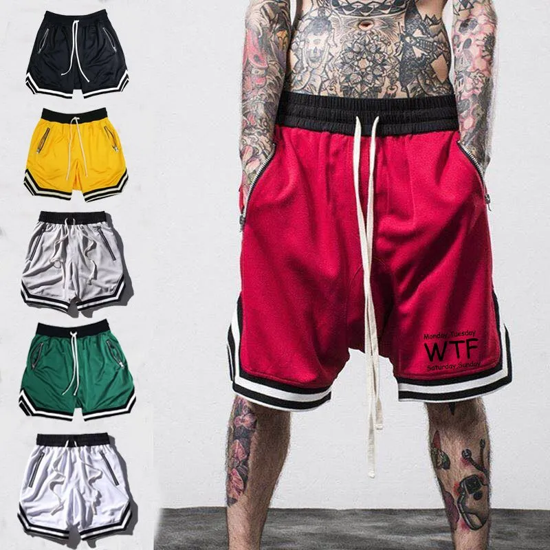 gym Mesh Laufen Schnell Trocken Lose Sport Basketball Training Shorts Männliche Sportswear Sommer Männer P9Fv #_voghion.com