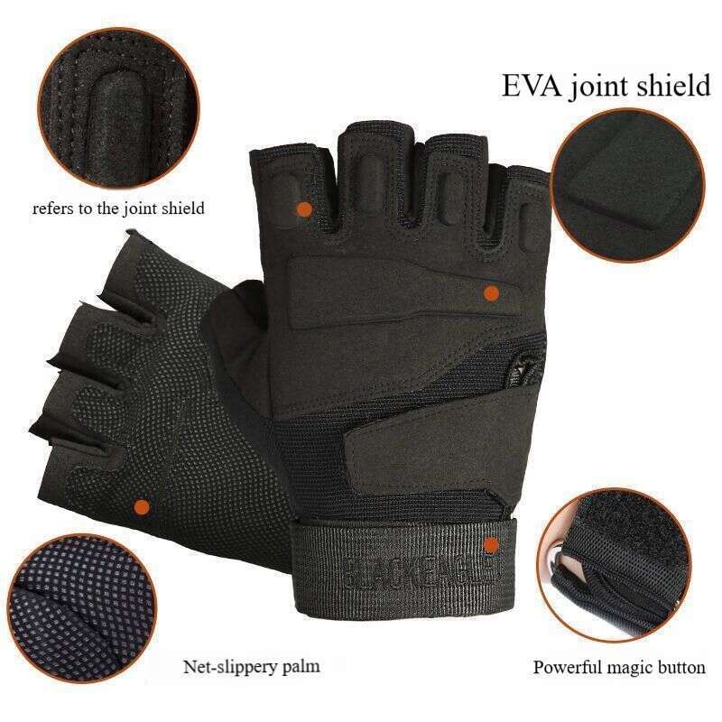 Special Forces Tactical Black Hawk Full Finger Outdoor Sports Motorrijden Fitness Antislip Bergsporthandschoenen_voghion.com