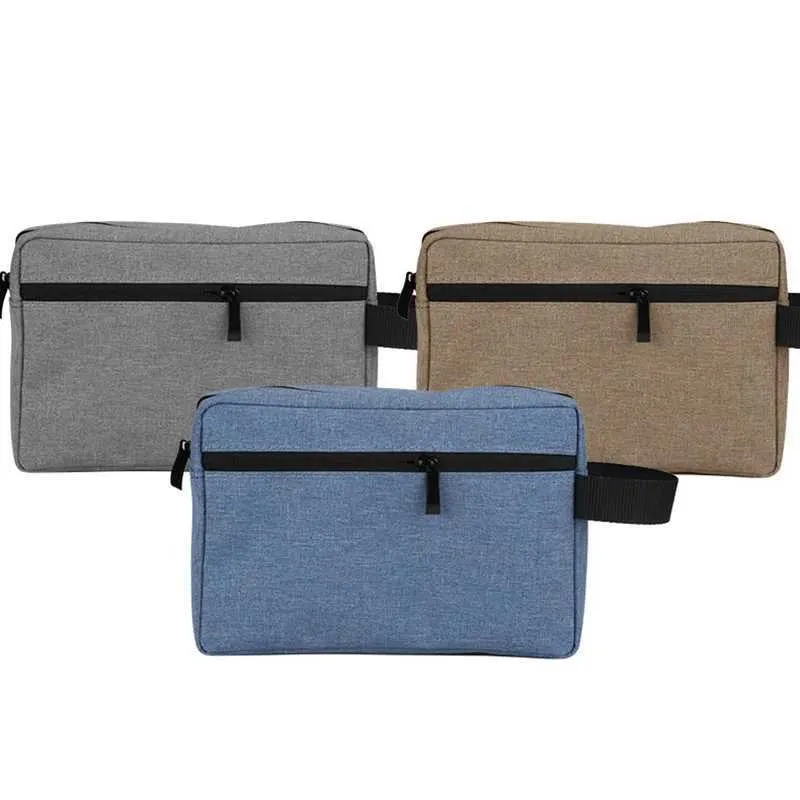 Neceser de viaje para hombre, neceser impermeable para maquillaje, belleza y rostro, organizador de bolsos._voghion.com