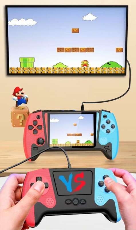 Nuevo juego PSP Consola portátil de pantalla grande Nostalgic FC Arcade Doble Joystick Mini Puzzle infantil 1_voghion.com