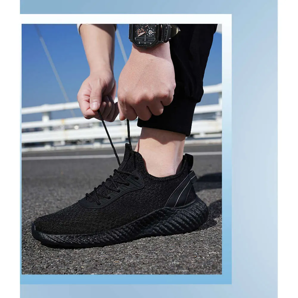 24-hour Send Out Goods New Fashionable Sports Lightweight Breathability Men Running Shoes_voghion.com