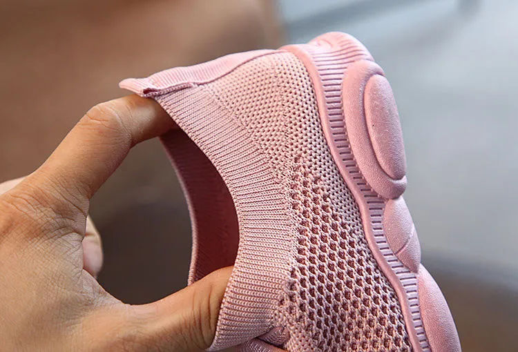 Kids Anti-slip Soft Rubber Bottom Baby Sneaker Casual Flat Sneakers Littlesprouts Children Kid Girls Boys Running Sports_voghion.com