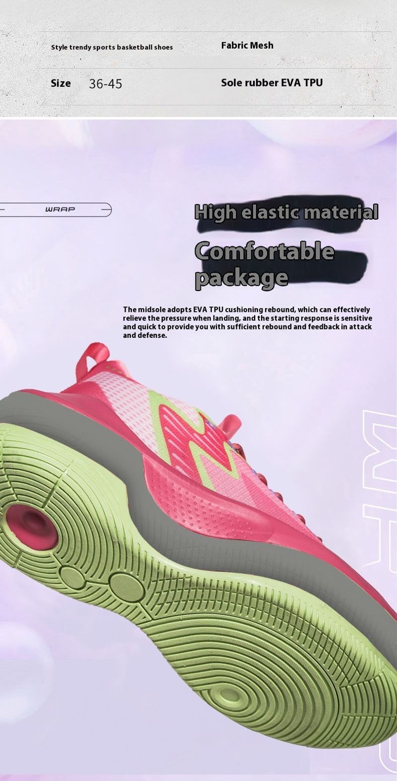 Hohe qualität gummi laufsohle professionelle basketball schuhe gelb braun casual turnschuhe dämpfung_voghion.com